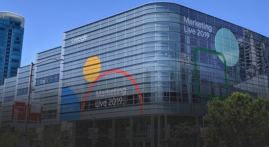 Google Marketing Live Event 2019 Header Image Faded