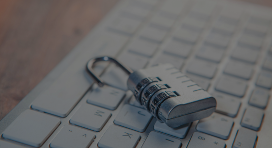 Blog post landing page image - an open padlock resting on a computer keyboard